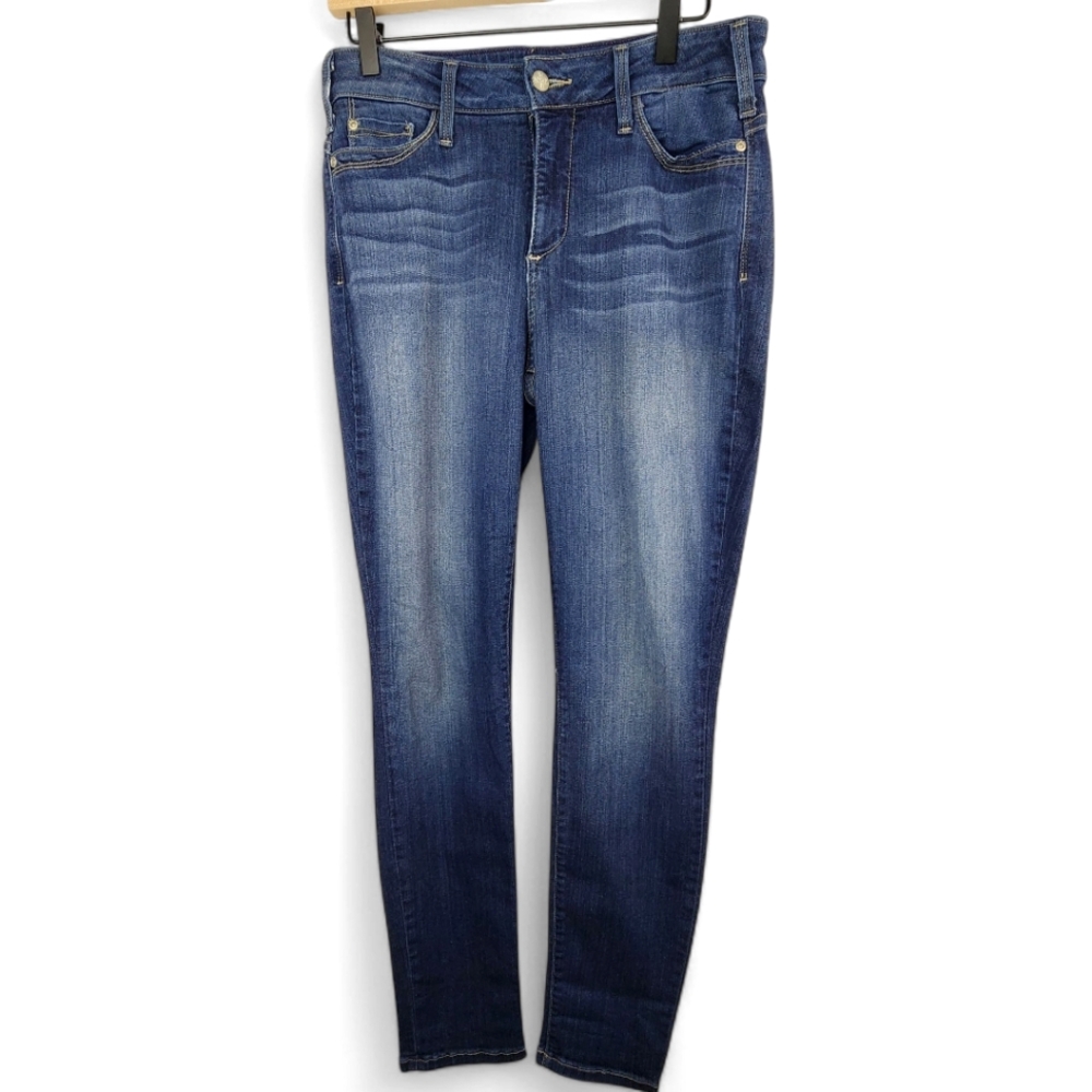 NYDJ Women's Ami Skinny Legging Denim Blue Jeans Size 10